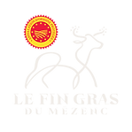 Nouveau logo Fin Gras blanc